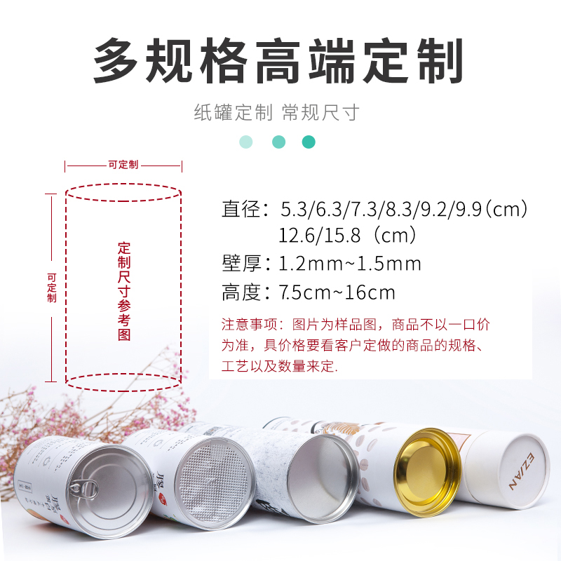 紙罐定制主要被用在什么地方？